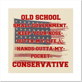 Old School Conservative Posters and Art